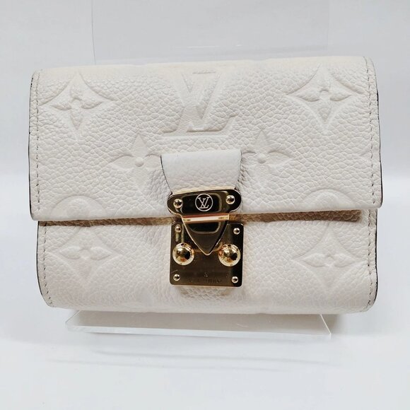 Louis Vuitton LV Wallet White Monogram Empreinte 430-081825 - Picture 1 of 9